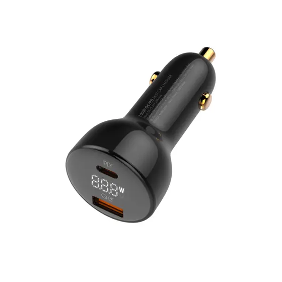 LDNIO CAR CHARGER 2 PORT (1A1C) 100W 5V 3A C101-4