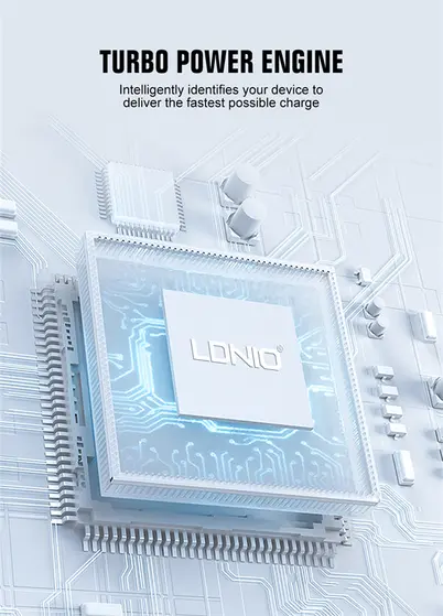 LDNIO POWER BANK 10000mAh 22,5W 5V 3A 1 PORT (1A) + 2 CABLE (1C1L) PQ13-2