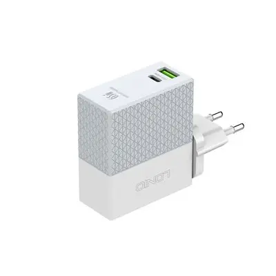 LDNIO CHARGER 2 PORT (1A1C) 65W 5V 3A A2620C-2