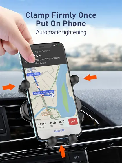 LDNIO MOBILE PHONE GRAVITY HOLDER FOR CAR MG03-10