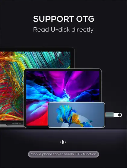 LDNIO OTG ADAPTER USB-C TO USB-A LC140-9