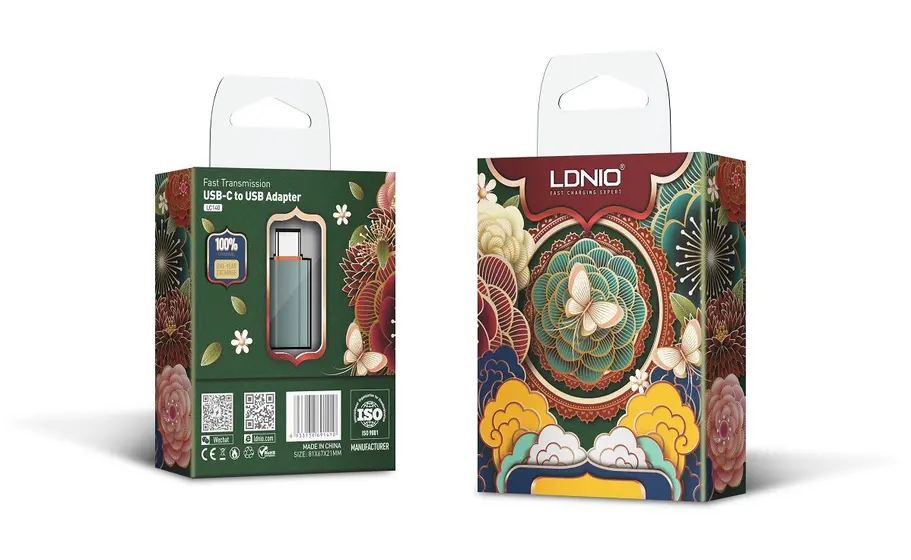 LDNIO OTG ADAPTER USB-C TO USB-A LC140-5
