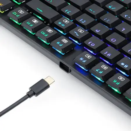 KEYBOARD - REDRAGON APS TKL K607 RGB WIRED MECHANICAL-9