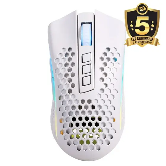 MOUSE - REDRAGON STORM PRO M808 WIRELESS/WIRED - WHITE-0