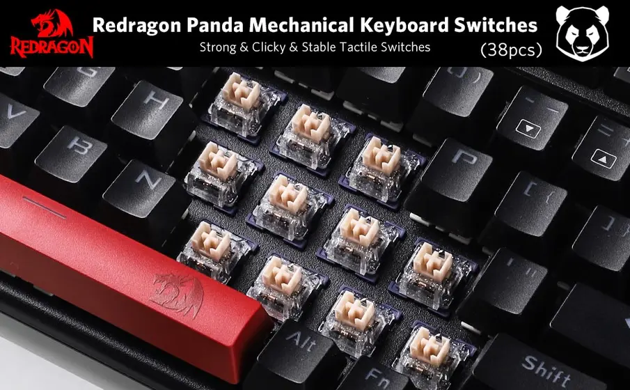 KEYBOARD SWITCH - REDRAGON PANDA A113 HP1-5