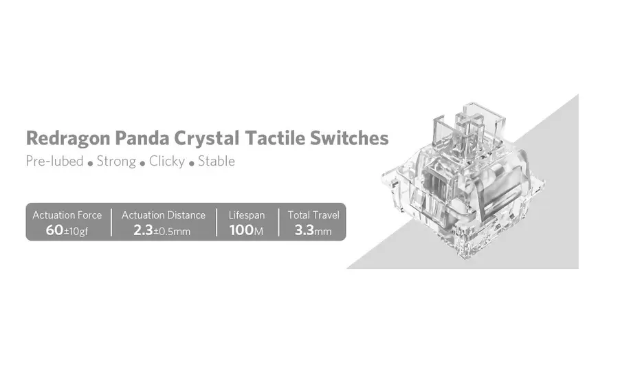 KEYBOARD SWITCH - REDRAGON PANDA A113 HP2-0