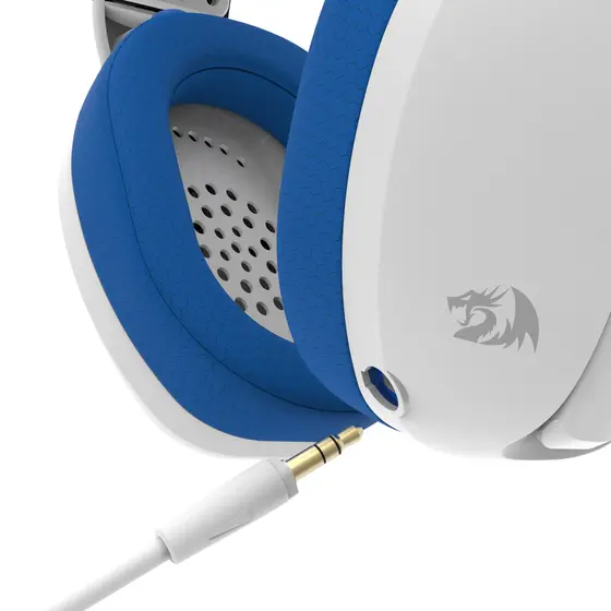 HEADSET - REDRAGON IRE H848 WIRELESS - BLUE-6