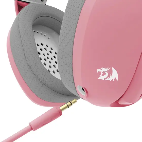 HEADSET - REDRAGON IRE H848 WIRELESS PINK-2
