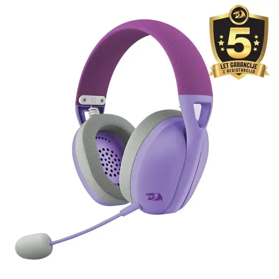 HEADSET - REDRAGON IRE H848 WIRELESS PURPLE-0