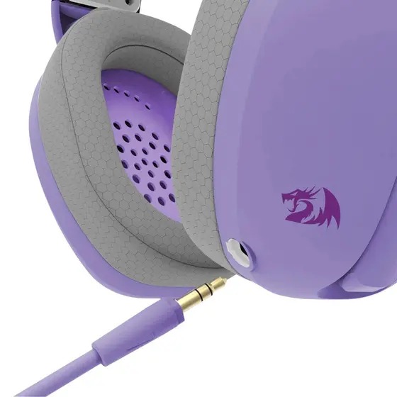 HEADSET - REDRAGON IRE H848 WIRELESS PURPLE-2