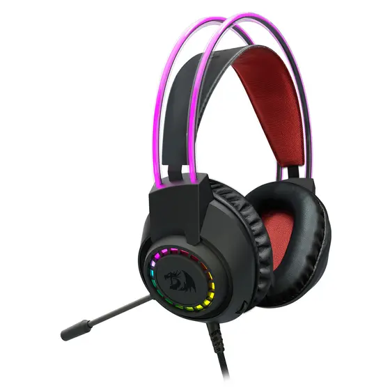 HEADSET - REDRAGON SCREAM H231 RGB WIRED BLACK-3