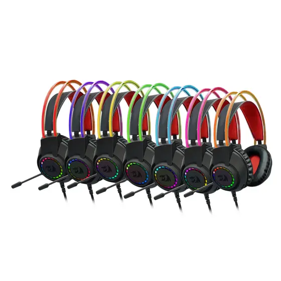 HEADSET - REDRAGON SCREAM H231 RGB WIRED BLACK-4
