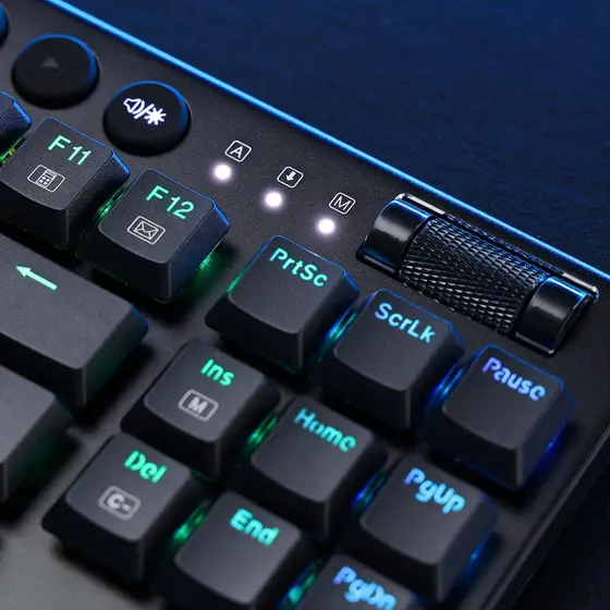 KEYBOARD - REDRAGON HORUS TKL PRO K621RGB-PRO WIRED & 2.4G & BT RED SWITCH-4