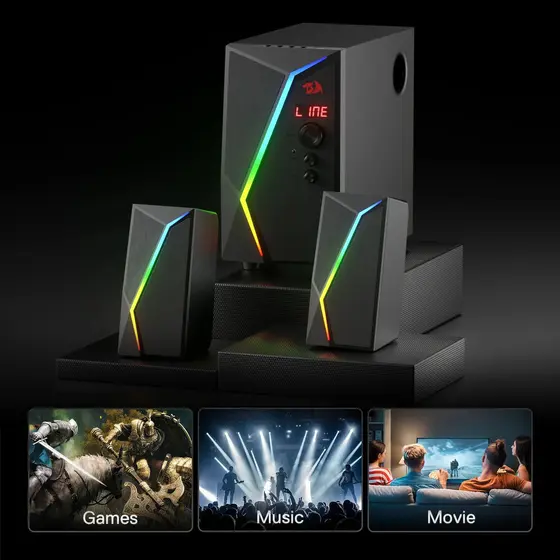 SPEAKER - REDRAGON ANVIL PRO GS520-PRO-3