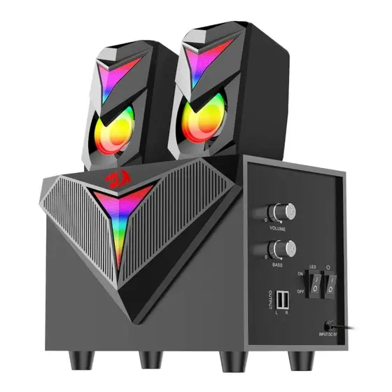 SPEAKER - REDRAGON TOCCATA GS700 2.1-3