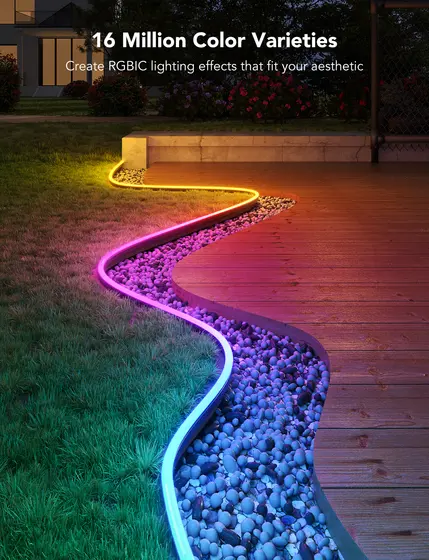 GOVEE RGBIC OUTDOOR NEON STRIP LIGHTS - 10M-7
