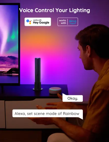 GOVEE RGBICWW WIFI + BLUETOOTH FLOW PLUS LIGHT BARS-7