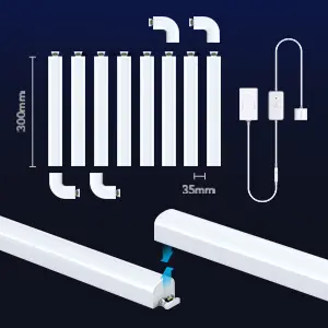 GOVEE GLIDE RGBIC WALL LIGHT (6+1)-12