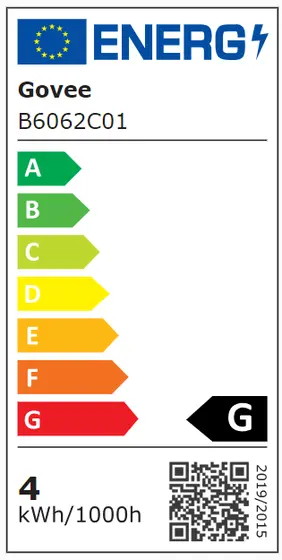 GOVEE GLIDE RGBIC WALL LIGHT (6+1)-19