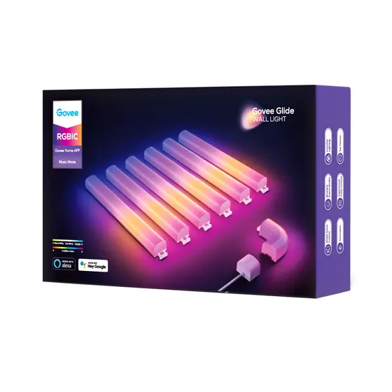 GOVEE GLIDE RGBIC WALL LIGHT (6+1)-5