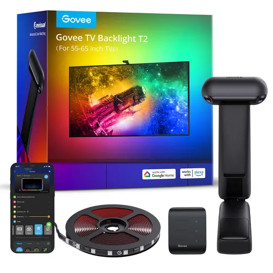 GOVEE ENVISUAL TV BACKLIGHT T2 WITH DUAL CAMERAS (55~65 INCH)-2