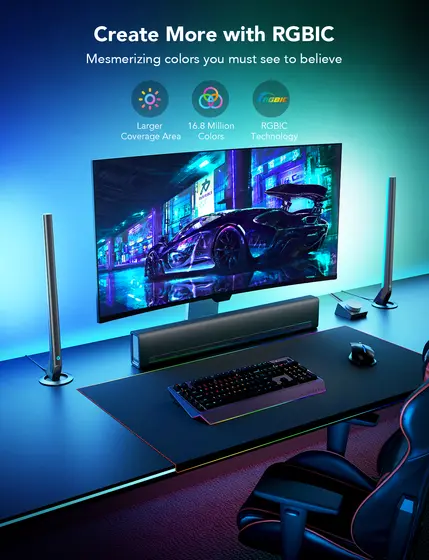 GOVEE SMART GAMING LIGHT BARS-2