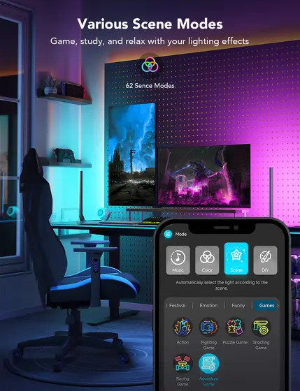 GOVEE SMART GAMING LIGHT BARS-7