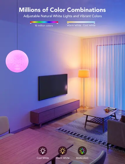 GOVEE RGBWW SMART LED BULB (1 PACK) E27-4