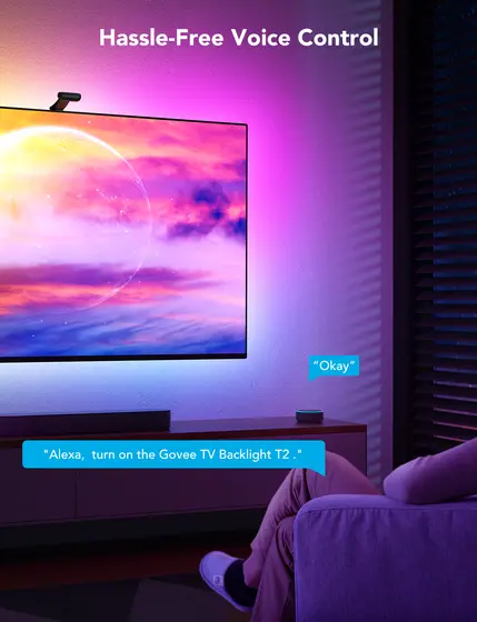 GOVEE ENVISUAL TV BACKLIGHT T2 WITH DUAL CAMERAS (75-85INCHES)-9