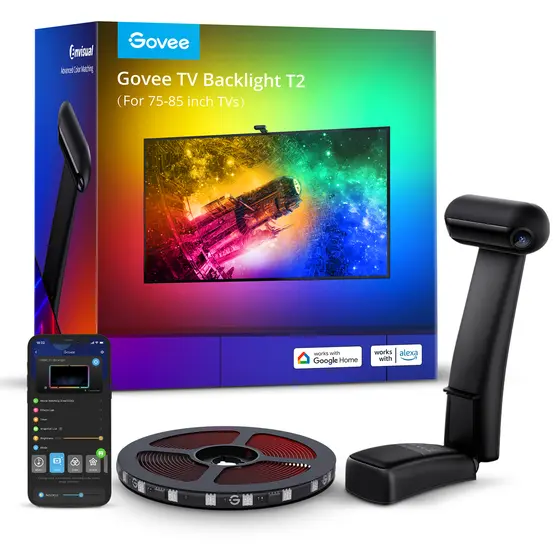 GOVEE ENVISUAL TV BACKLIGHT T2 WITH DUAL CAMERAS (75-85INCHES)-2