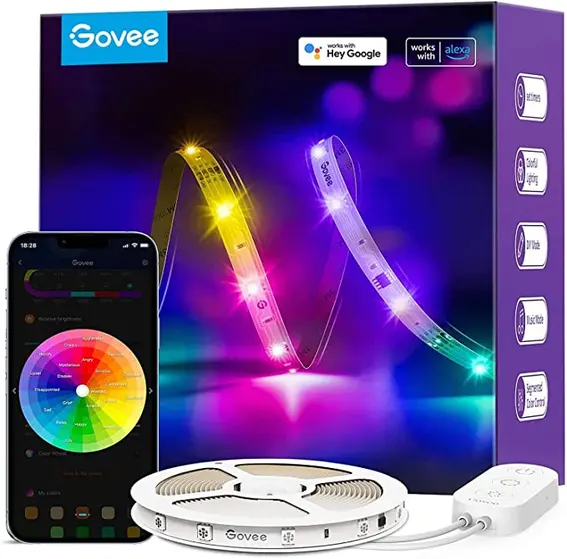 GOVEE RGBIC BASIC LED STRIP LIGHTS - 5M-1