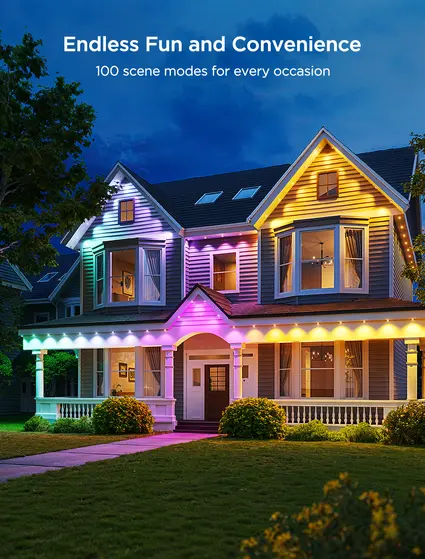 GOVEE PERMANENT OUTDOOR LIGHTS 2 - 30M-9