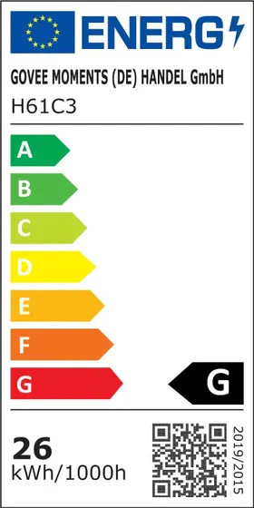 GOVEE RGBIC LED NEON ROPE LIGHT FOR DESKS - 3M-10