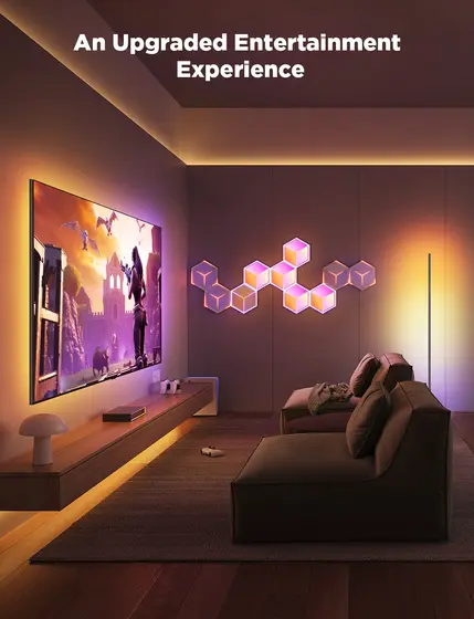 GOVEE GLIDE HEXAGON LIGHT PANELS ULTRA 7PACK-6