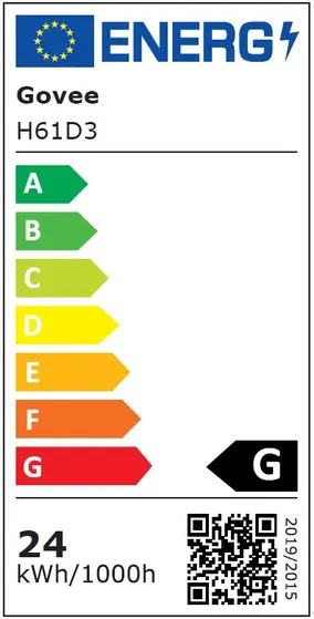 GOVEE NEON ROPE STRIP LIGTH 2 -3M-10