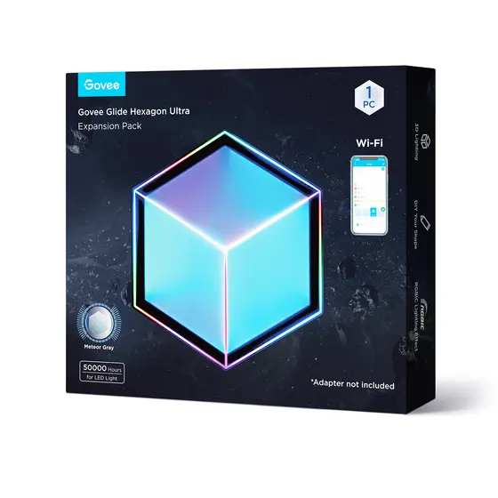 GOVEE GLIDE HEXAGON LIGHT PANELS ULTRA EXPANSION PACK-2