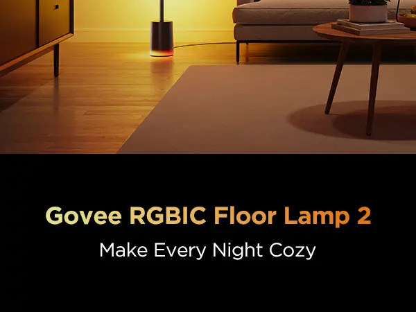 GOVEE RGBICWW FLOOR LAMP 2-9
