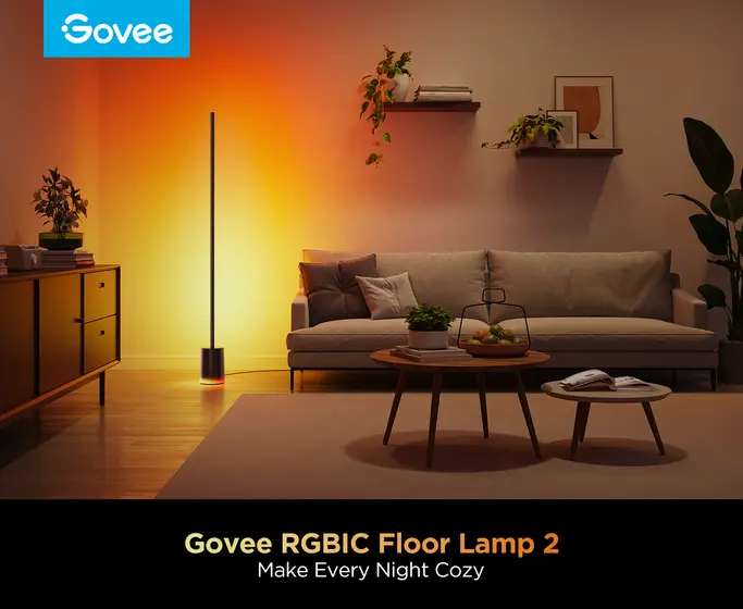 GOVEE RGBICWW FLOOR LAMP 2-15