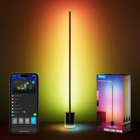 GOVEE RGBICWW FLOOR LAMP 2-3