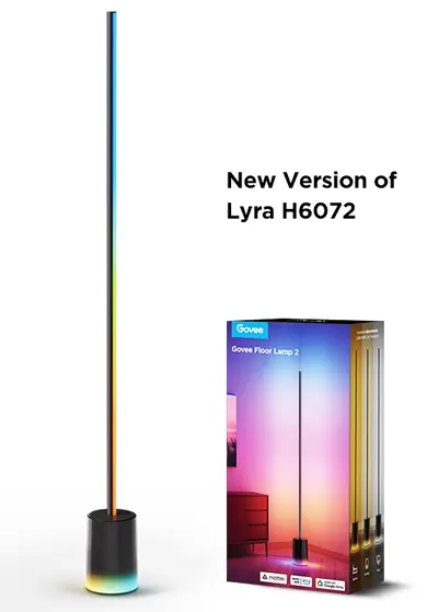 GOVEE RGBICWW FLOOR LAMP 2-6