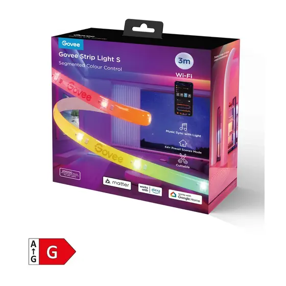 GOVEE RGBIC STRIP LIGHT S - WITH PROTECTIVE COATING (3M)-0