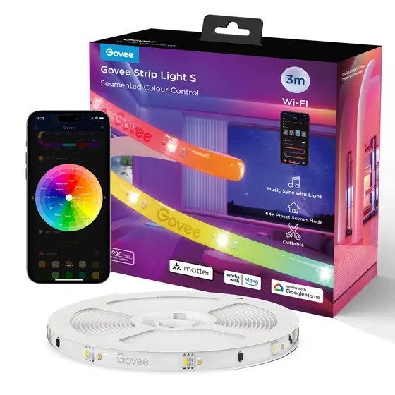 GOVEE RGBIC STRIP LIGHT S - WITH PROTECTIVE COATING (3M)-2