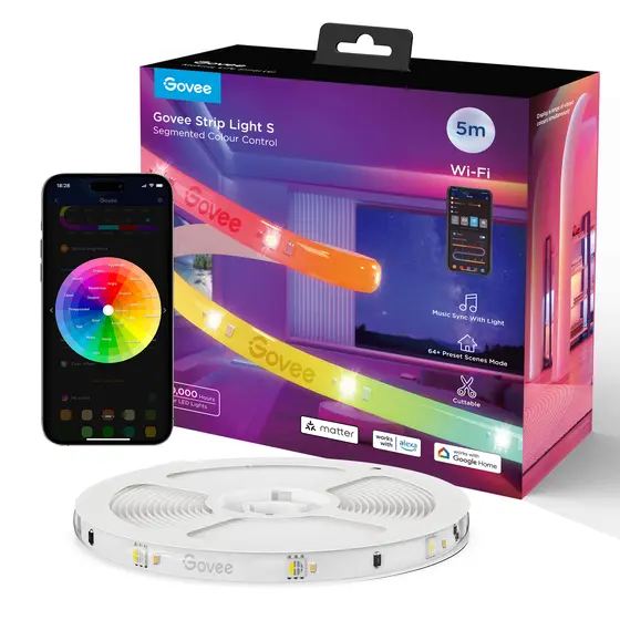 GOVEE RGBIC STRIP LIGHT S - WITH PROTECTIVE COATING (5M)-3