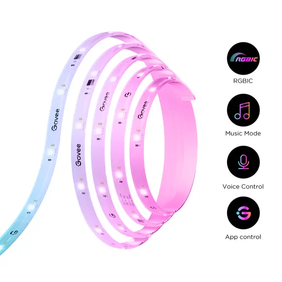 GOVEE RGBIC STRIP LIGHT S - WITH PROTECTIVE COATING (10M)-11