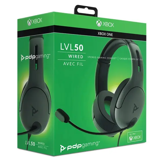 PDP XONE WIRED HEADSET LVL50 BLACK-1
