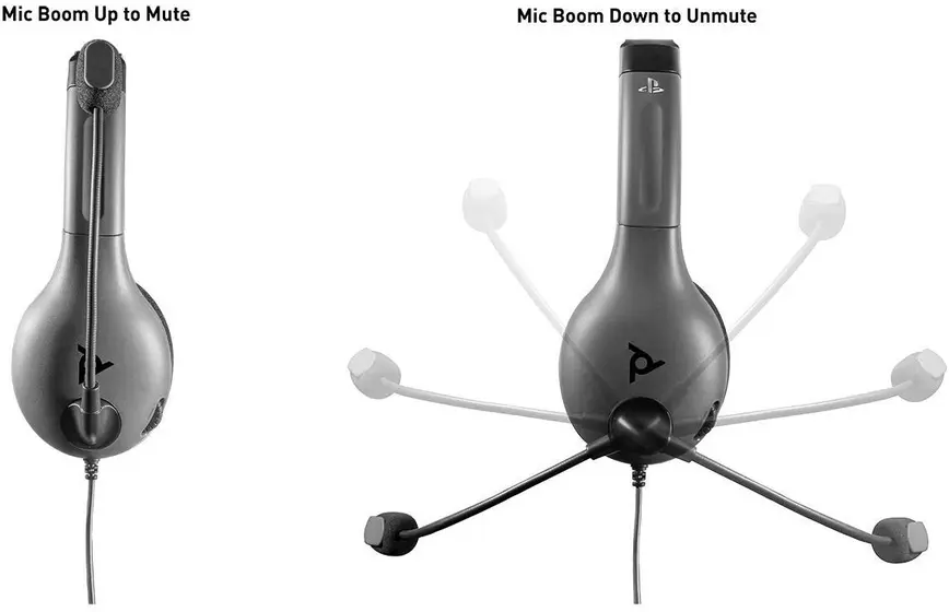 PDP PS4 CHAT HEADSET LVL30 GREY-2