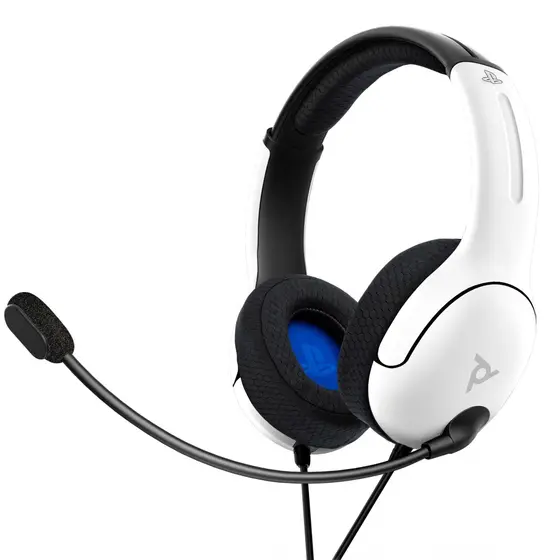 PDP PS4/PS5 STEREO HEADSET LVL40 WHITE-0