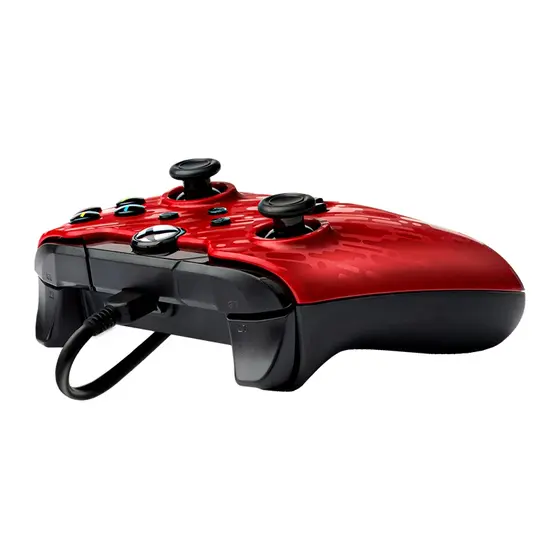 PDP XBOX WIRED CONTROLLER RED CAMO-3