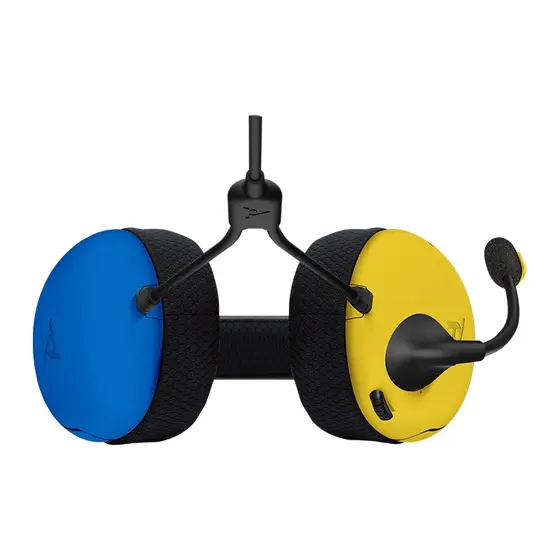 PDP NINTENDO SWITCH WIRED HEADSET LVL40 YELLOW / BLUE-6