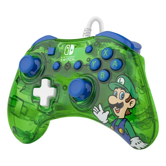 PDP NINTENDO SWITCH WIRED CONTROLLER ROCK CANDY MINI - LUIGI-3